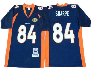 M&N Denver Broncos #84 Shannon Sharpe Navy Legacy Jersey