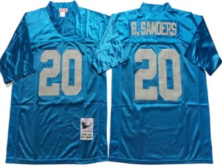 M&N Detroit Lions #20 Barry Sanders Light Blue 1994 Legacy Jersey