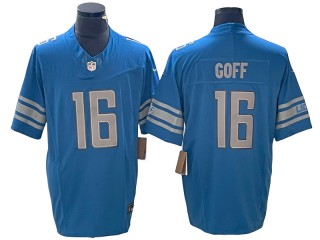 Detroit Lions #16 Jared Goff Light Blue Vapor F.U.S.E. Limited Jersey