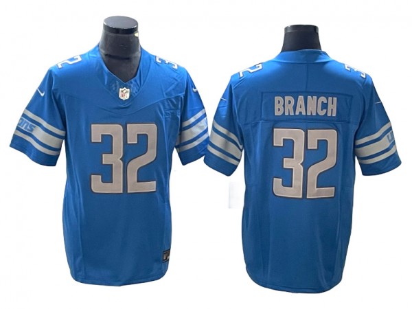 Detroit Lions #32 Brian Branch Light Blue Vapor F.U.S.E. Limited Jersey