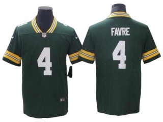 Green Bay Packers #4 Brett Favre Green Vapor Limited Jersey