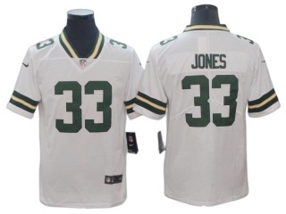 Green Bay Packers #33 Aaron Jones White Vapor Untouchable Jersey