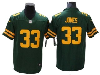 Green Bay Packers #33 Aaron Jones Green 2021 Legend Vapor Limited Jersey