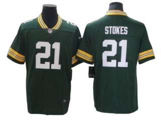 Green Bay Packers #21 Eric Stokes Green Vapor Limited Jersey