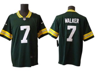 Green Bay Packers #7 Quay Walker Green Vapor Limited Jersey