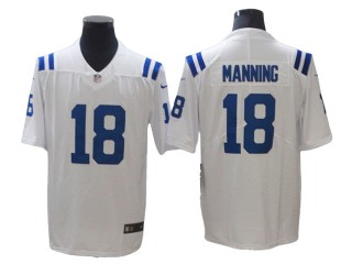 Indianapolis Colts #18 Peyton Manning White Vapor Limited Jersey