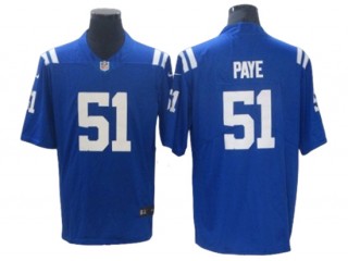Indianapolis Colts #51 Kwity Paye Royal Vapor Limited Jersey