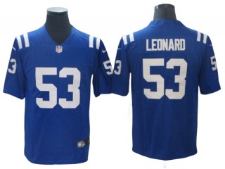Indianapolis Colts #53 Darius Leonard Royal Vapor Untouchable Limited Jersey