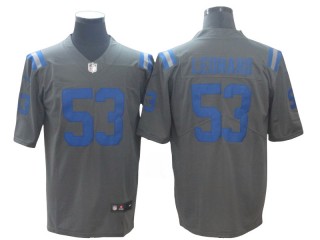 Indianapolis Colts #53 Darius Leonard Gray Inverted Legend Limited Jersey