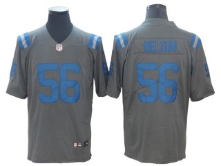 Indianapolis Colts #56 Quenton Nelson Gray Inverted Legend Limited Jersey