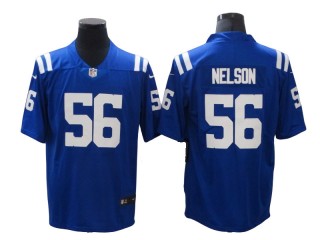 Indianapolis Colts #56 Quenton Nelson Royal Vapor Untouchable Limited Jersey
