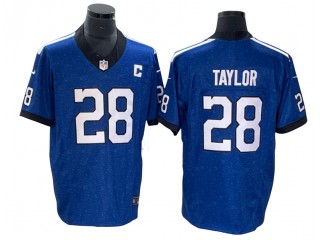 Indianapolis Colts #28 Jonathan Taylor Blue Vapor F.U.S.E. Limited Jersey