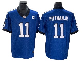 Indianapolis Colts #11 Michael Pittman Jr. Blue Vapor F.U.S.E. Limited Jersey