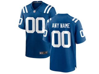 Custom Indianapolis Colts Royal Vapor Limited Jersey