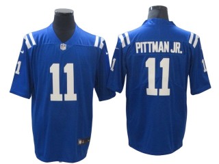 Indianapolis Colts #11 Michael Pittman Jr. Blue Vapor Limited Jersey