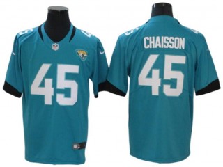 Jacksonville Jaguars #45 K'Lavon Chaisson Teal Vapor Untouchable Limited Jersey 