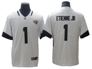 Jacksonville Jaguars #1 Travis Etienne Jr. White Vapor Limited Jersey