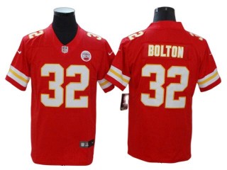 Kansas City Chiefs #32 Nick Bolton Red Vapor Limited Jersey