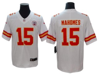 Kansas City Chiefs #15 Patrick Mahomes White Vapor Limited Jersey
