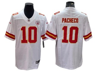 Kansas City Chiefs #10 Isaih Pacheco White Vapor Limited Jersey