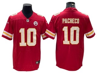 Kansas City Chiefs #10 Isaih Pacheco Red Vapor Limited Jersey