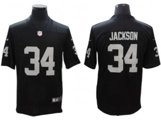 Las Vegas Raiders #34 Bo Jackson Black Vapor Untouchable Limited Jersey