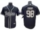 Las Vegas Raiders #98 Maxx Crosby Baseball Jersey - Gray/Black/Olive