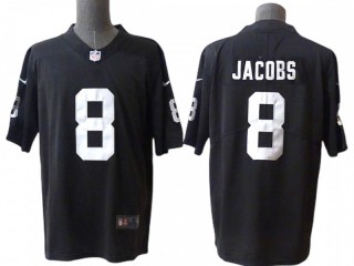 Las Vegas Raiders #8 Josh Jacobs Black Vapor Limited Jersey
