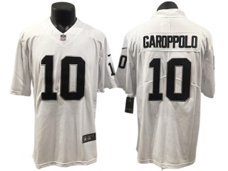 Las Vegas Raiders #10 Jimmy Garoppolo White Limited Jersey