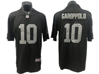 Las Vegas Raiders #10 Jimmy Garoppolo Black Limited Jersey