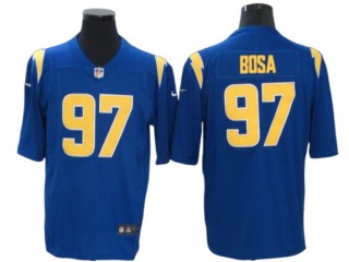 Los Angeles Chargers #97 Joey Bosa Blue Color Rush Vapor Limited Jersey