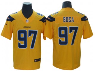 Los Angeles Chargers #97 Joey Bosa Yellow Inverted Legend Limited Jersey