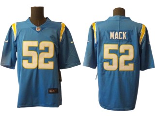 Los Angeles Chargers #52 Khalil Mack Powder Blue Vapor Limited Jersey
