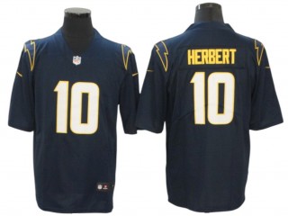 Los Angeles Chargers #10 Justin Herbert Navy Alternate Vapor Limited Jersey