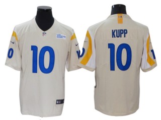 Los Angeles Rams #10 Cooper Kupp Cream Bone Vapor Limited Jersey 