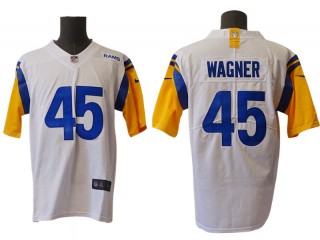 Los Angeles Rams #45 Bobby Wagner White Vapor Limited Jersey 