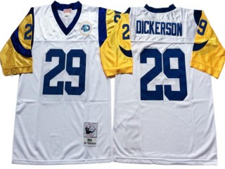 M&N St. Louis Rams #29 Eric Dickerson White Legacy Jersey