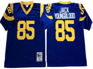 M&N St. Louis Rams #85 Jack Youngblood Royal Legacy Jersey