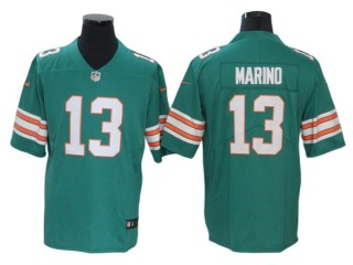 Miami Dolphins #13 Dan Marino Aqua Alternate Vapor Limited Jersey 