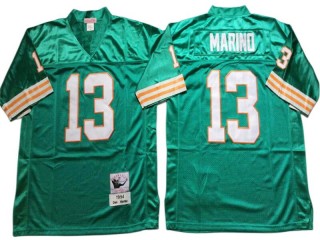 M&N Miami Dolphins #13 Dan Marino Aque Legacy Jersey