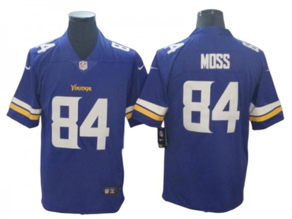 Minnesota Vikings #84 Randy Moss Purple Vapor Limited Jersey