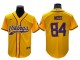 Minnesota Vikings #84 Randy Moss Baseball Style Jersey