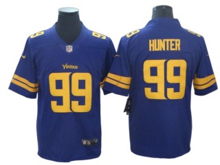 Minnesota Vikings #99 Danielle Hunter Purple Color Rush Vapor Limited Jersey