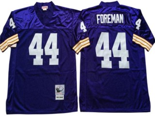 M&N Minnesota Vikings #44 Chuck Foreman Purple Legacy Jersey