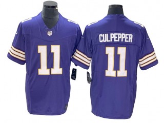 Minnesota Vikings #11 Daunte Culpepper Purple Classic Vapor F.U.S.E. Limited Jersey