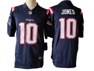 New England Patriots #10 Mac Jones Navy Vapor F.U.S.E. Limited Jersey