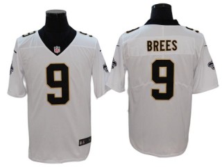 New Orleans Saints #9 Drew Brees White Vapor Untouchable Limited Jersey