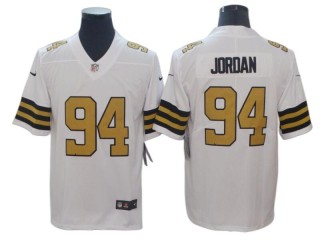 New Orleans Saints #94 Cameron Jordan White Color Rush Vapor Limited Jersey