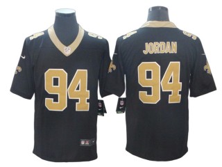 New Orleans Saints #94 Cameron Jordan Black Vapor Untouchable Limited Jersey