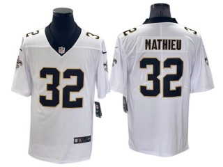 New Orleans Saints #32 Tyrann Mathieu White Vapor Limited Jersey